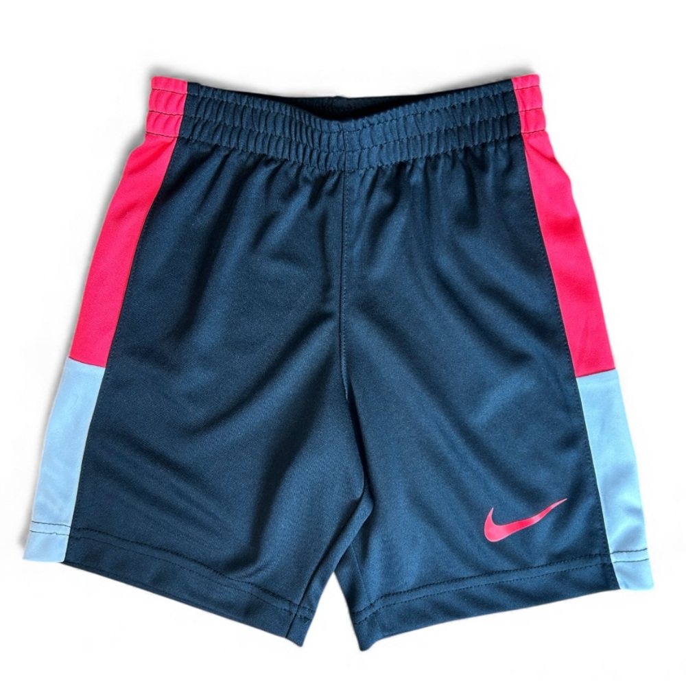Nike Kids Black and Red Shorts